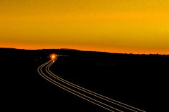 Ribbons At Sunset